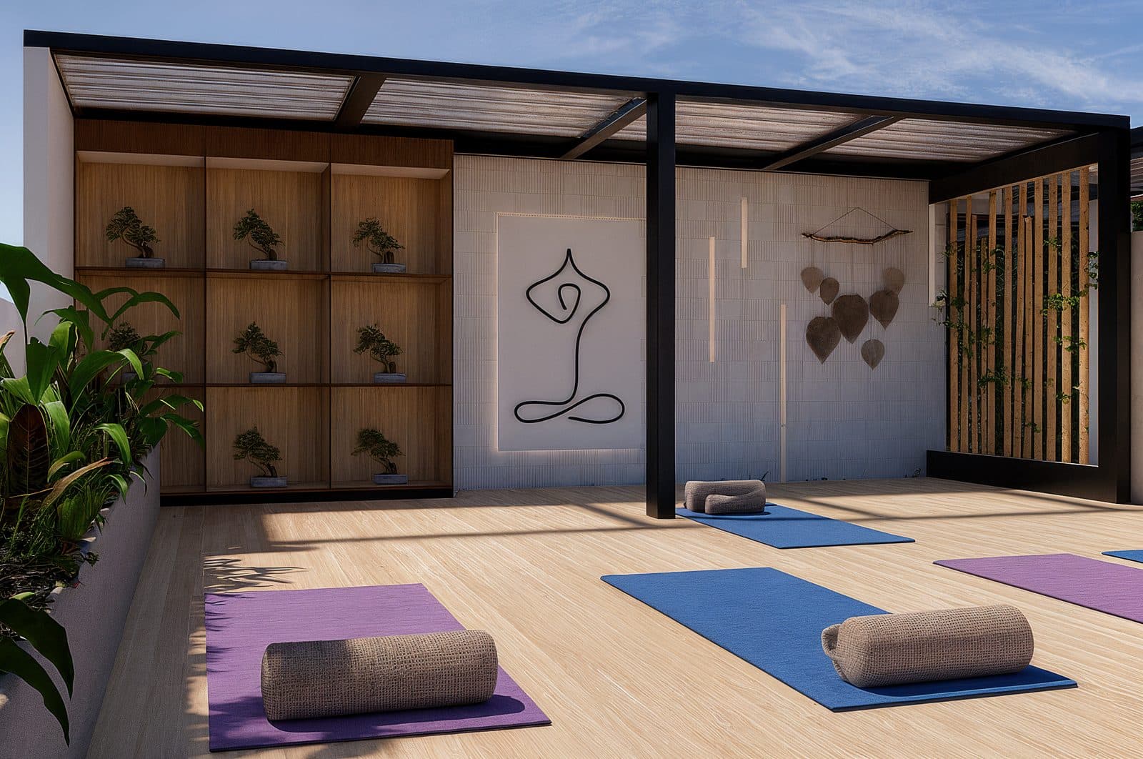Zona de yoga Qonic Town